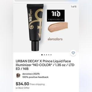 Urban Decay.  Prince limited edition highlighter